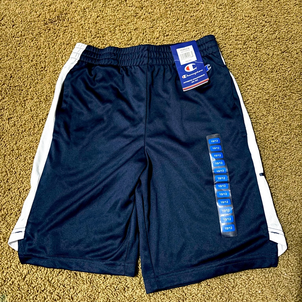 NWT Champion Athletic Shorts in Blue (kids)